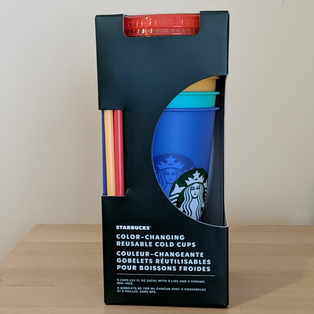 Starbucks Color-Changing Reusable Cold Cups